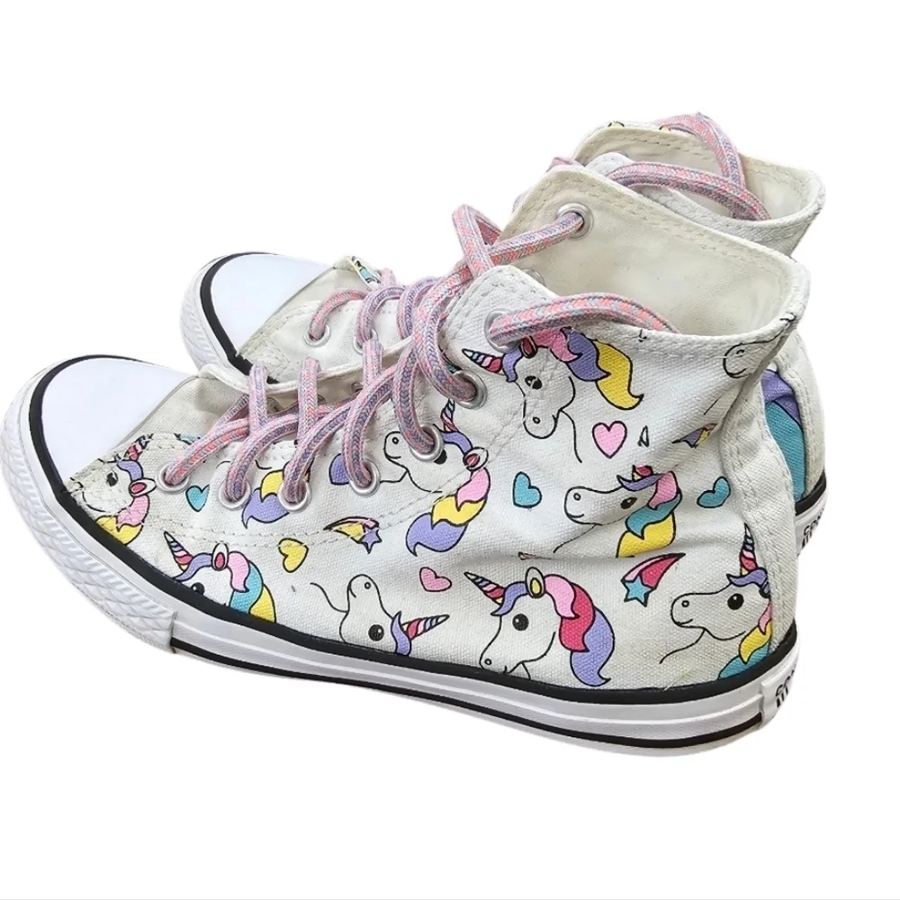 Converse Chuck Taylor All Star Hi 'Unicorn', Junior Size 3